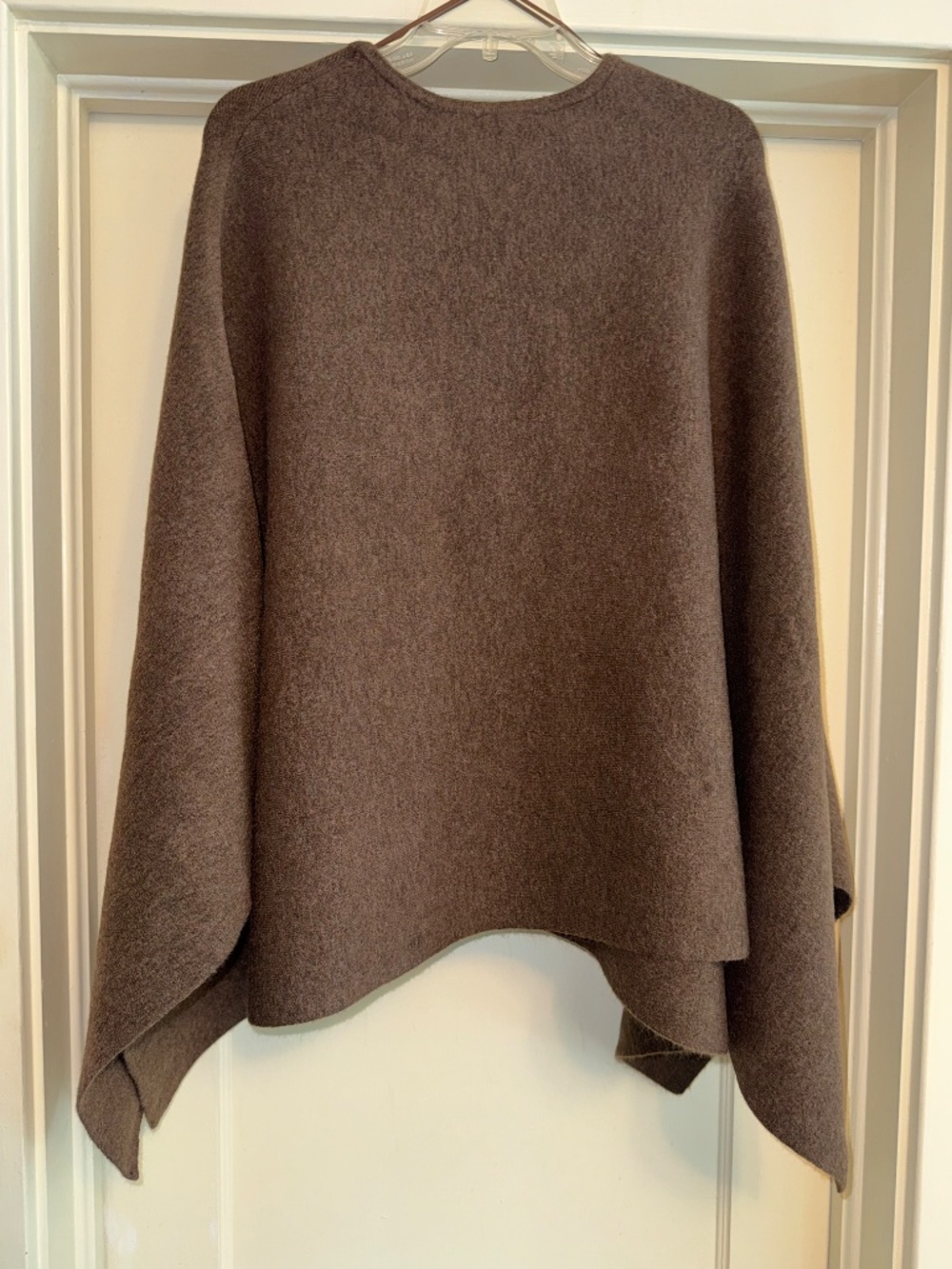 Zara Brown Cape/Poncho. Size M - Picture 3 of 3